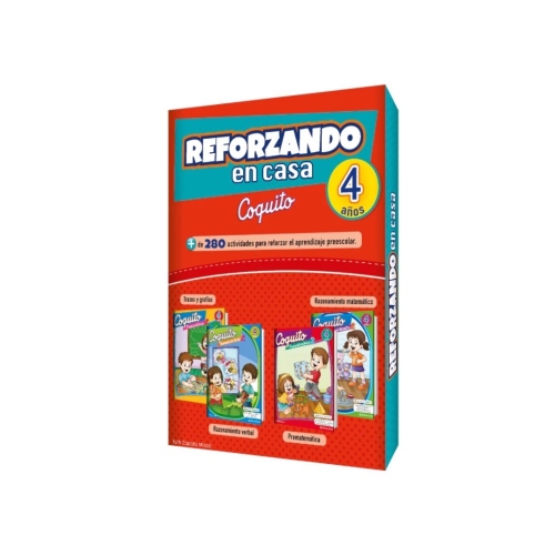 Distribuidora Coquito: Pack reforzando en casa: 4 años