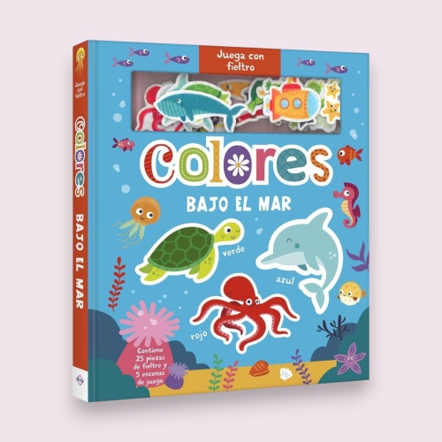 Distribuidora Coquito: Juega con Fieltro Colores Bajo el Mar